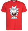 Мужская футболка Рік щасливий Красный фото