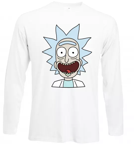 Лонгслив Рік щасливий Белый фото