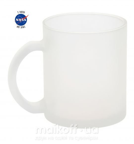 Чашка стеклянная I need NASA Фроузен фото