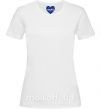 Жіноча футболка Nasa logo сердце Білий фото