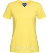 Жіноча футболка Nasa logo сердце Лимонний фото