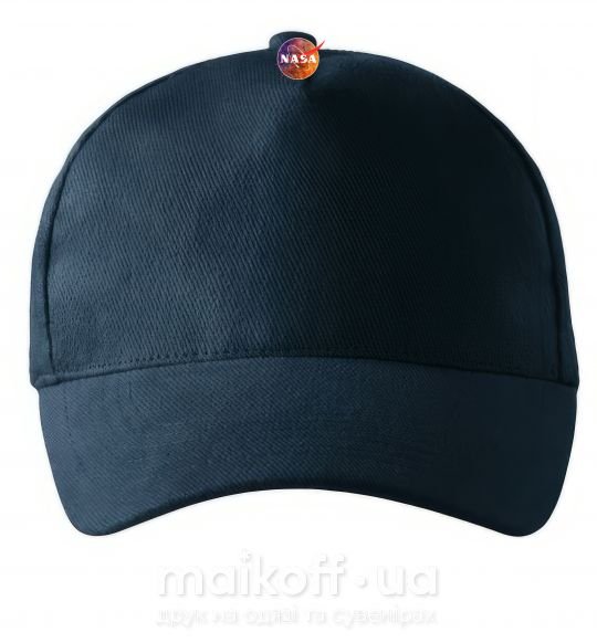Кепка Nasa logo космос Темно-синий фото