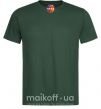 Мужская футболка Nasa logo космос Темно-зеленый фото