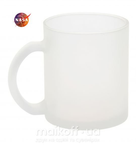 Чашка стеклянная Nasa logo космос Фроузен фото