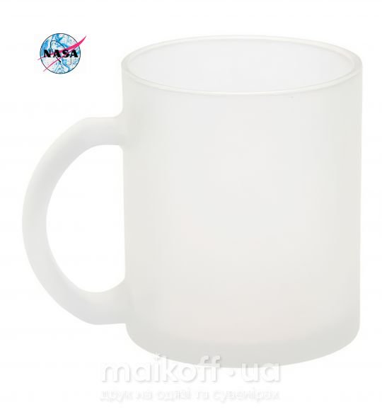 Чашка скляна Nasa logo разводы Фроузен фото
