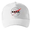 Кепка Nasa logo контур Белый фото