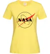 Жіноча футболка Nasa logo контур Лимонний фото