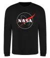 Свитшот Nasa logo контур Черный Свитшот Nasa logo контур Черный фото