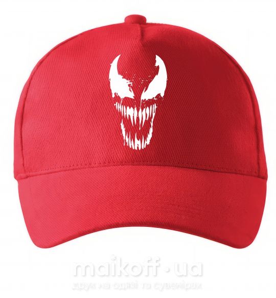 Кепка Веном маска Красный фото