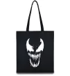 Эко-сумка Веном маска Черный фото