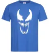 Мужская футболка Веном маска Ярко-синий фото