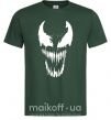 Чоловіча футболка Веном маска Темно-зелений фото