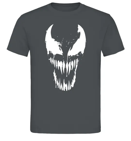 Мужская футболка Веном маска Графит фото