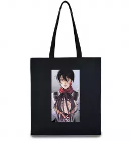 Эко-сумка Eren Yeager Титан Бежевый фото