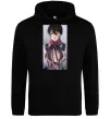 Чоловіча толстовка (худі) Атака титанів арт Чорний Чоловіча толстовка (худі) Атака титанів арт Чорний фото