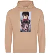 Чоловіча толстовка (худі) Атака титанів арт Пісочний Чоловіча толстовка (худі) Атака титанів арт Пісочний фото