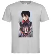 Чоловіча футболка Атака титанів арт Сірий Чоловіча футболка Атака титанів арт Сірий фото