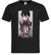 Чоловіча футболка Атака титанів арт Чорний Чоловіча футболка Атака титанів арт Чорний фото
