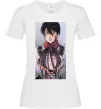 Жіноча футболка Атака титанів арт Білий фото