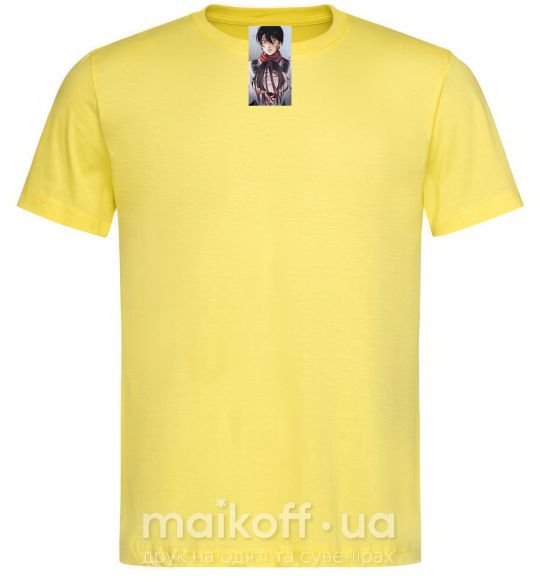 Мужская футболка Атака титанов арт Лимонный фото