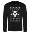 Свитшот Valhalla la viking Черный фото