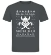 Мужская футболка Valhalla la viking Графит фото