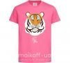 Детская футболка Тигр happy new year Ярко-розовый фото