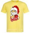 Чоловіча футболка Тигр новый год цуи Лимонний фото