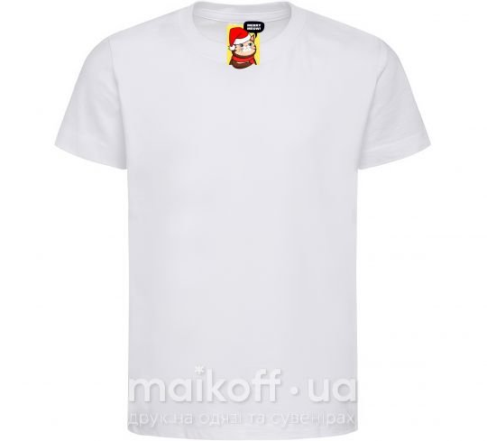 Дитяча футболка Merry meow Білий фото