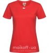 Женская футболка Аниме девочка санта Красный фото