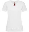 Женская футболка Аниме с подарком Белый фото