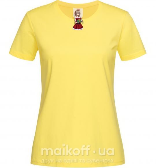 Женская футболка Аниме с подарком Лимонный фото