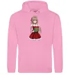 Жіноча толстовка (худі) Аніме з подарунком Рожевий фото