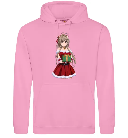 Мужская толстовка (худи) Аніме з подарунком Розовый фото