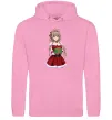 Мужская толстовка (худи) Аніме з подарунком Розовый фото