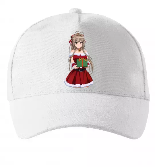 Кепка Аніме з подарунком Білий фото