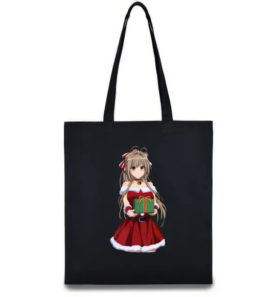 Эко-сумка Аніме з подарунком Черный фото