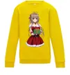 Детский Свитшот Аніме з подарунком Солнечно желтый фото