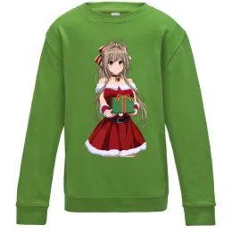 Детский Свитшот Аніме з подарунком Лаймовый фото