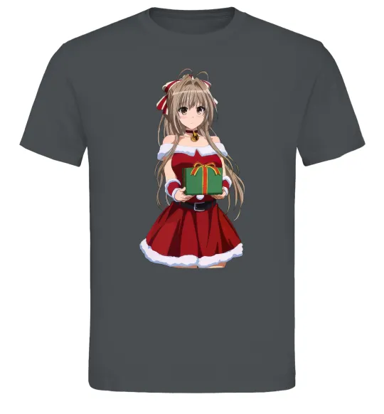 Мужская футболка Аніме з подарунком Графит фото