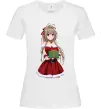 Жіноча футболка Аніме з подарунком Білий Жіноча футболка Аніме з подарунком Білий фото