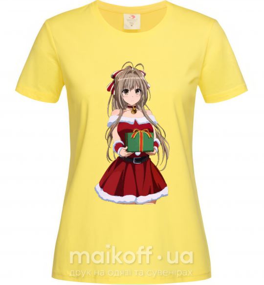 Жіноча футболка Аниме с подарком Лимонний фото