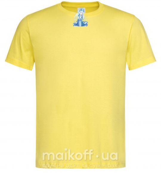 Чоловіча футболка Аниме снегурочка цуи Лимонний фото