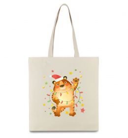 Эко-сумка Тигр в гірлянді Эко-сумка Тигр в гірлянді