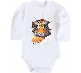 Дитячий бодік Тигр дивиться