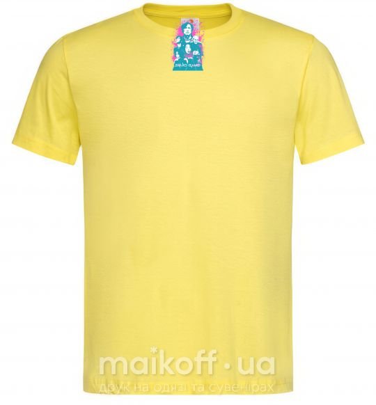 Чоловіча футболка Squid game брызги Лимонний фото