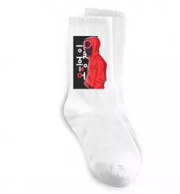 Носки Squid game Белый фото