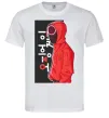 Мужская футболка Squid game Белый фото