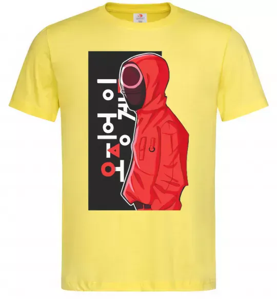 Мужская футболка Squid game Лимонный фото
