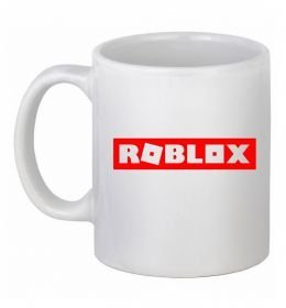 Чашка керамічна Roblox logo